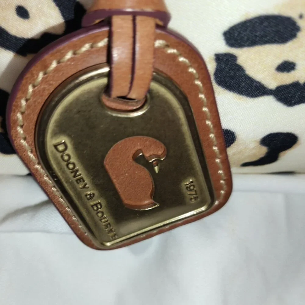 Dooney and Bourke Juliette Cheetah Bag Mint - Picture 9 of 9